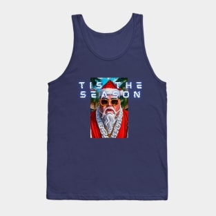 Festive Cheer: 'Tis the Season Santa' – Spread Joy with this Holiday-Inspired Design!" Tank Top